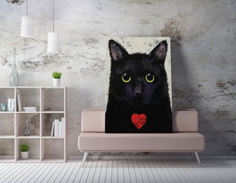 Wallity Cuadro decorativo sobre lienzo WY69 Multicolor 50 x 70 cm